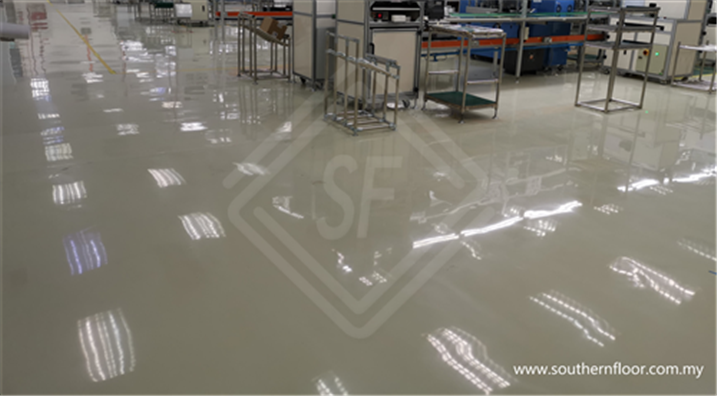 Self-Levelling ESD Floor